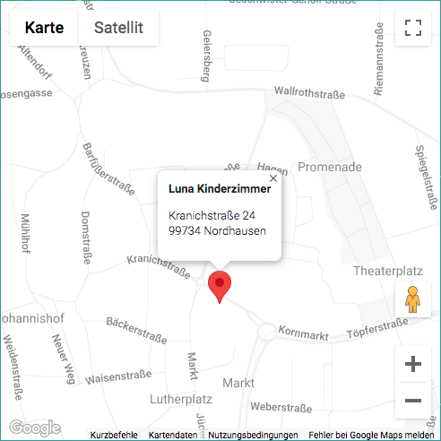 Anfahrtkarte